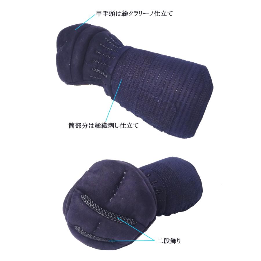 剣道 防具 セット/[歩/ayumu] 6mm織刺し防具 ★好みの胴を選べる♪ 刺繍無料！ 送料無料[北海道・沖縄県除く][剣道防具 胴 石目 タタキ 剣道防具セット 小手]_8