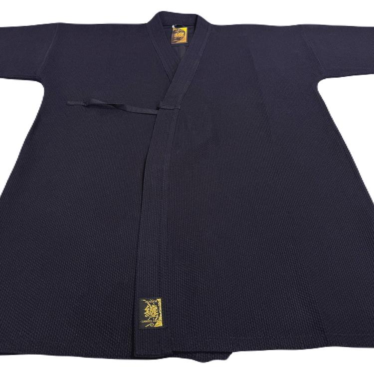 2026年新商品】剣道着 / [纏-MATOI-] 藍染風織刺剣衣(小刺) 刺繍無料