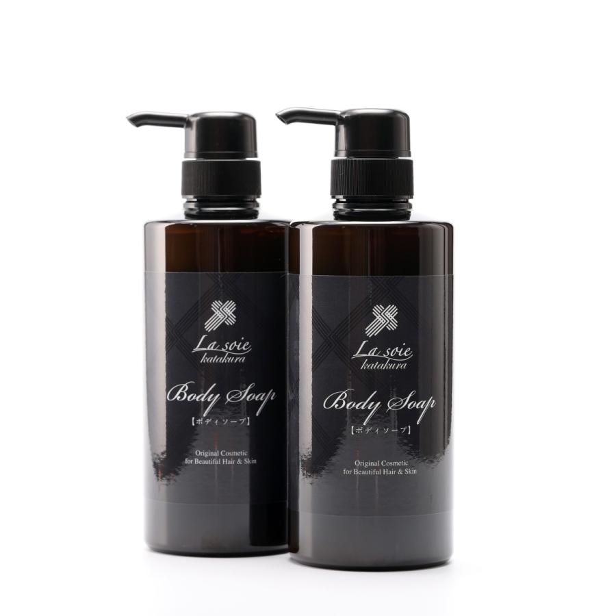 La Soie 〜ラソワ〜 かたくら ボディーソープ500ml ＜ボディーソープ