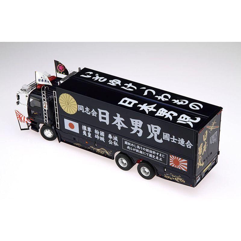 豪奢な 1 32 青島文化教材社 バリューデコトラシリーズ プラモデル 大型可動ウイング 日本男児 No 32 自動車 Raffles Mn
