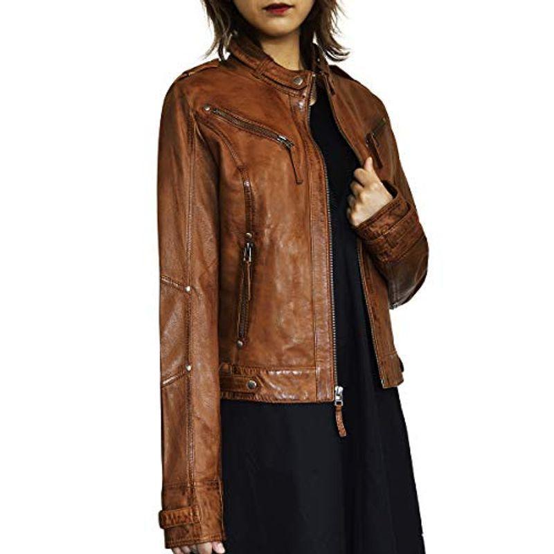 安い激安 レザージャケット ライダースジャケット レディース 本革 シングル ライダース ライダース ジャケット 革ジャン 皮ジャン レザーコート ブ オンラインストアファッション Ssl Daikyogo Or Jp