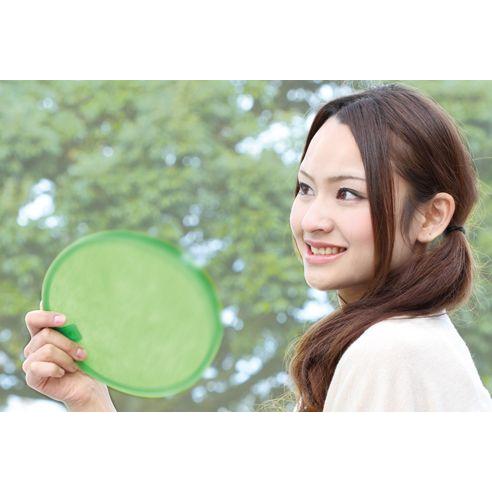 ノベルティ/販促品【ポータブルうちわ【名入れ専用商品（版代・名入れ