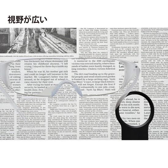 粗品 ノベルティ 景品｜メガネ型ルーペ｜健康 バラマキ商品 イベント