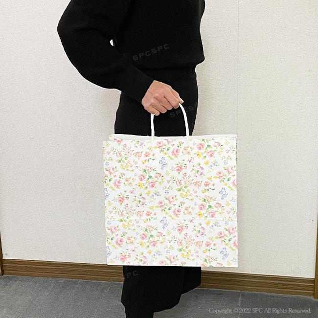 手提げ紙袋 花柄（ロマネスク）3才 【320×115×H310mm】 : ギフト総合