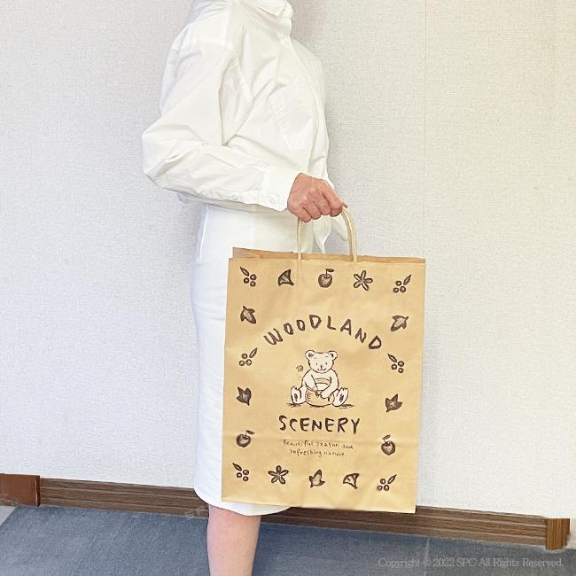 手提げ紙袋 ベアー(2才) 【320×115×H410mm】 : ギフト総合 手提げ紙袋 ベアー(2才) 【320×115×H410mm】 : ギフト総合