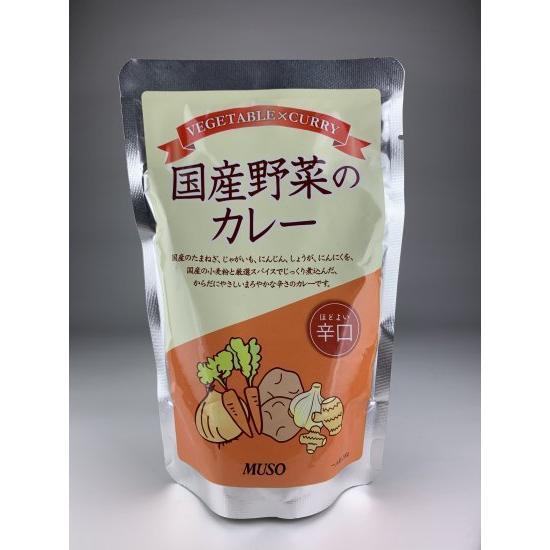 国産野菜のカレー辛口　200g｜katayama-hanare