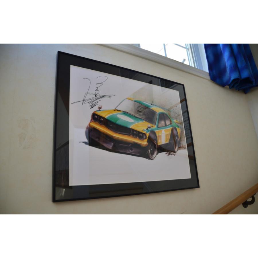 水彩画 47/100 サイン入り 水彩画 47/100 サイン入り