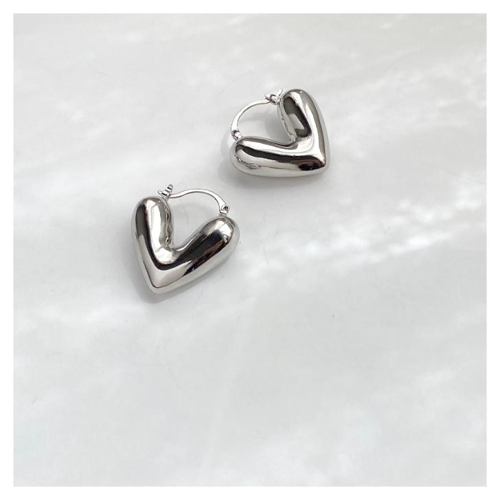 noel ノエル〕 ハートピアス アクセサリー レディース シンプル