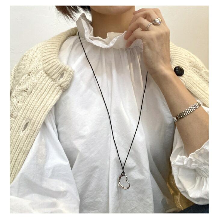 Silver925 ハートペンダント KINGBABY 革紐つき Silver925 ハートペンダント KINGBABY 革紐つき vent ヴァン〕ハート