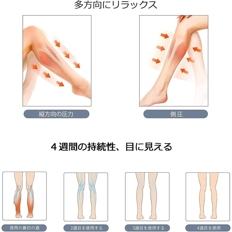 ふくらはぎ リラックス フット ケア 足先〜ふくらはぎ〜太もも〜腕多く