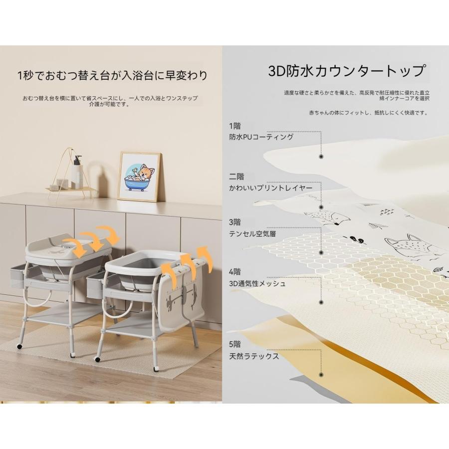 ベビーケア おむつ交換台 折りたたみ オムツ交換台 おむつ替え台 ベビーケア おむつ交換台 折りたたみ オムツ交換台 おむつ替え台