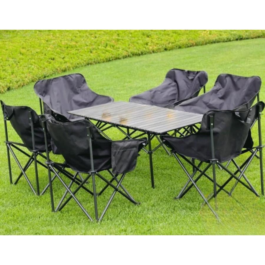 アウトドアテーブルチェアセット キャンプ用 折り畳み コンパクト 軽量
