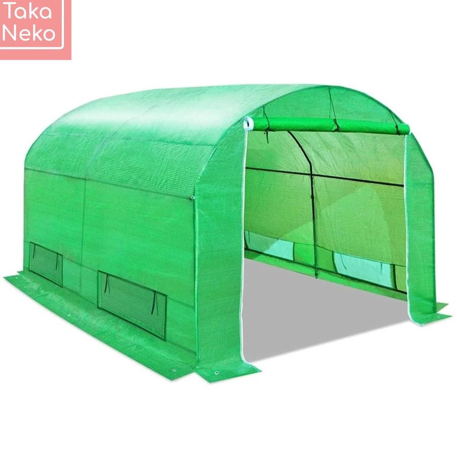温室 ビニールハウス ビニール温室 大型 簡易温室 ガーデンハウス 花園