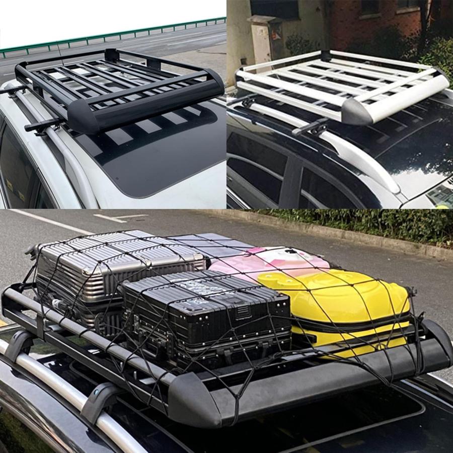 ルーフラック アルミ ルーフキャリア車 汎用型 SUV 乗用車 軽自動車 