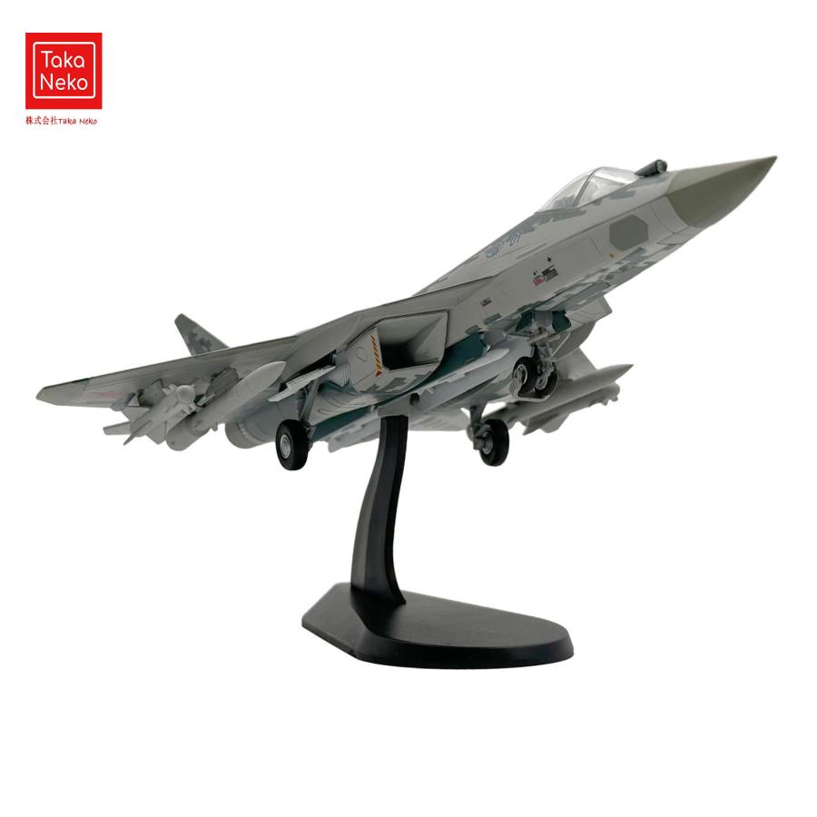 飛行機模型玩具、SU-57、ダイキャストモデル、金属、/72 スケール