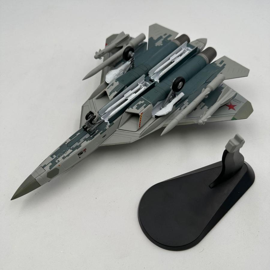 飛行機模型玩具、SU-57、ダイキャストモデル、金属、/72 スケール