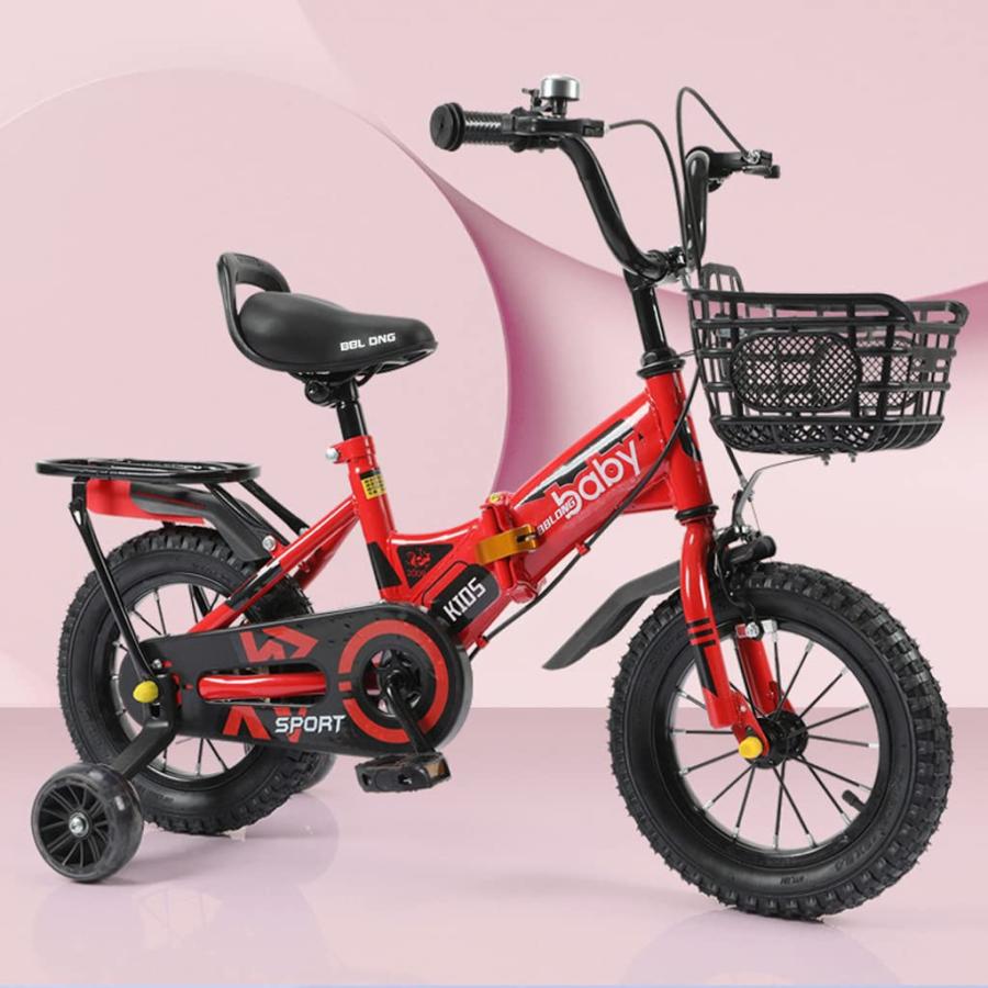 子供用折りたたみ自転車 幼児用自転車 2?13歳 男の子にも女の子にも 12