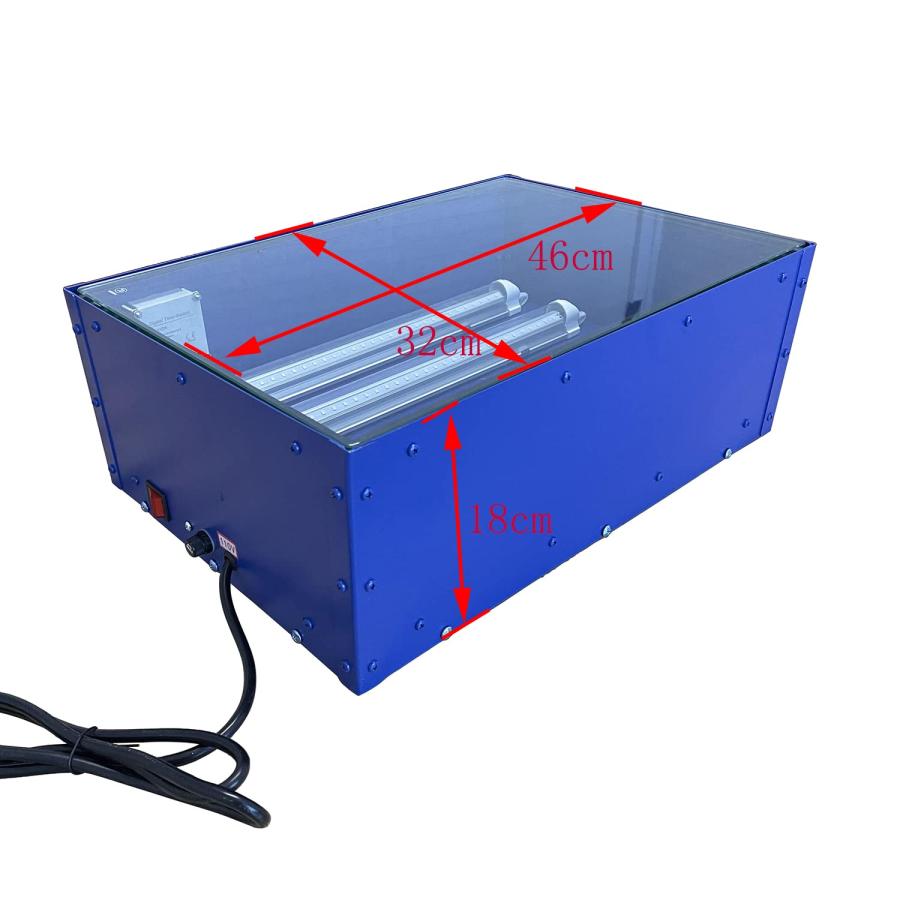 シルクスクリーン 露光機 製版機 紫外線露光 製版サイズ46x32cm シルクスクリーン 露光機 製版機 紫外線露光 製版サイズ46x32cm