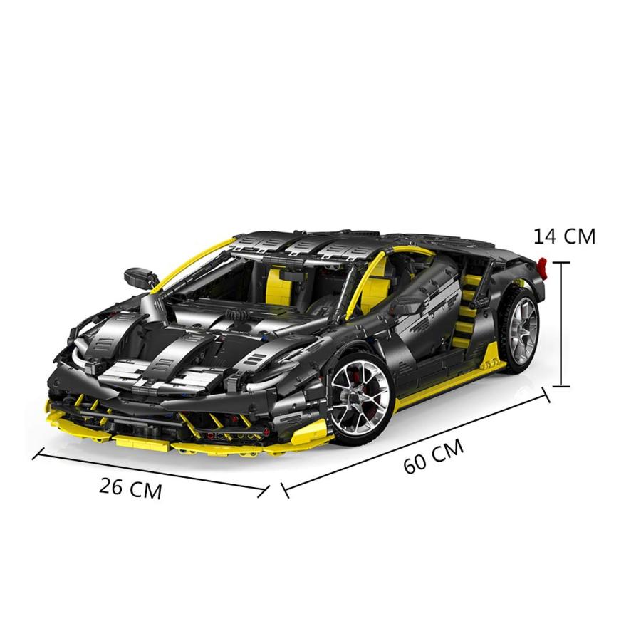 ランボルギーニシアン用テクニクスレーシングカー、3789Pcs 1:8 ランボルギーニシアン用テクニクスレーシングカー、3789Pcs 1:8