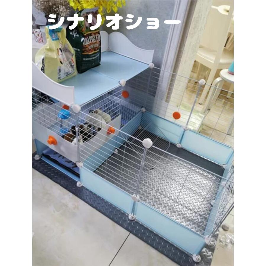 うさぎ ケージウサギフェンス 小動物 大きい兎 ケージ ペットフェンス