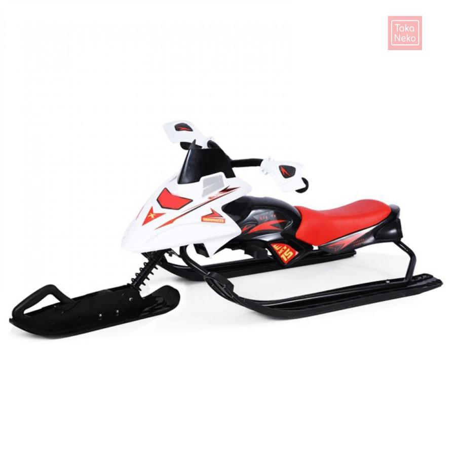 雪そり 子供用スノーモービル そり車 スノーバイク スノースクーター