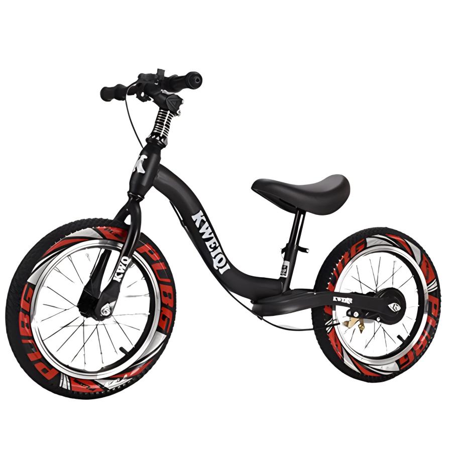 ストライダー キックバイク 14/16/18インチ ブレーキ/フットレスト付きバランスバイク、 大きい ペダルウォーキング自転車なし ビッグキッド/アダルト/ボーイ/ガ 