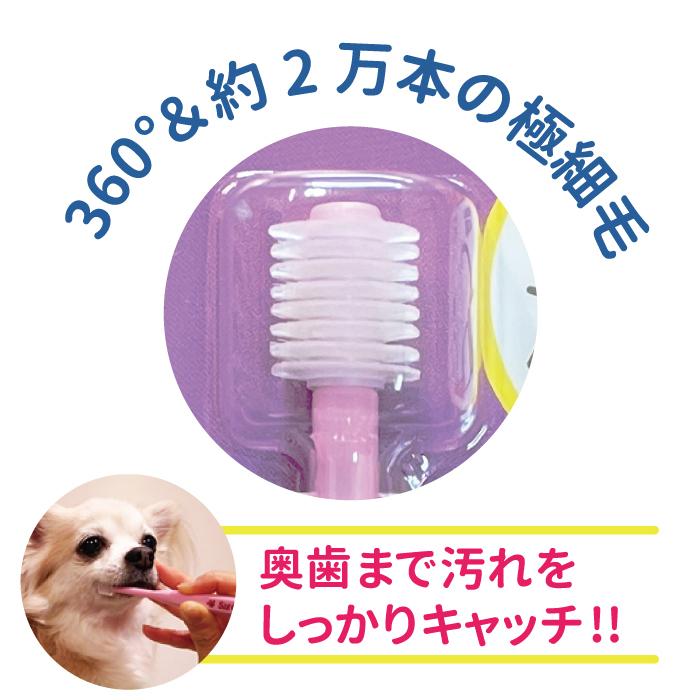 ビバテック シグワン 超小型犬用 360°歯ブラシ | 愛犬の歯の健康のために歯みがきでデンタルケアを 爆買 | VIVATEC | 01