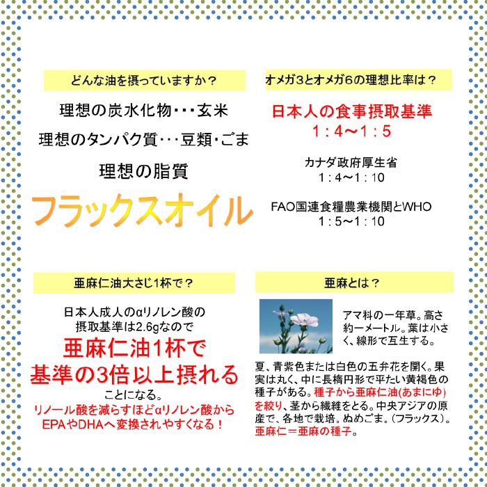 ニューサイエンス カナダ産亜麻仁油 200ml２本セット｜kation｜04