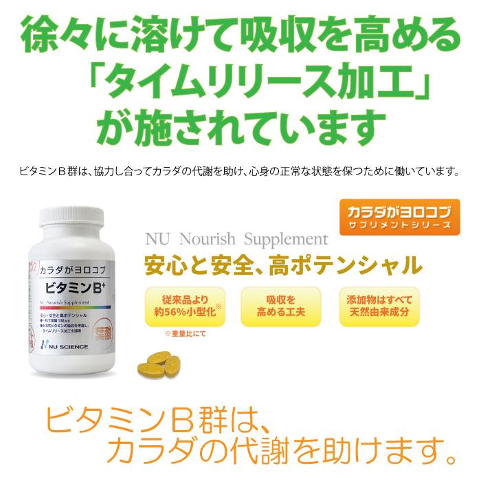 ニューサイエンス ビタミンB+ 3個セット | NU SCIENCE | 02