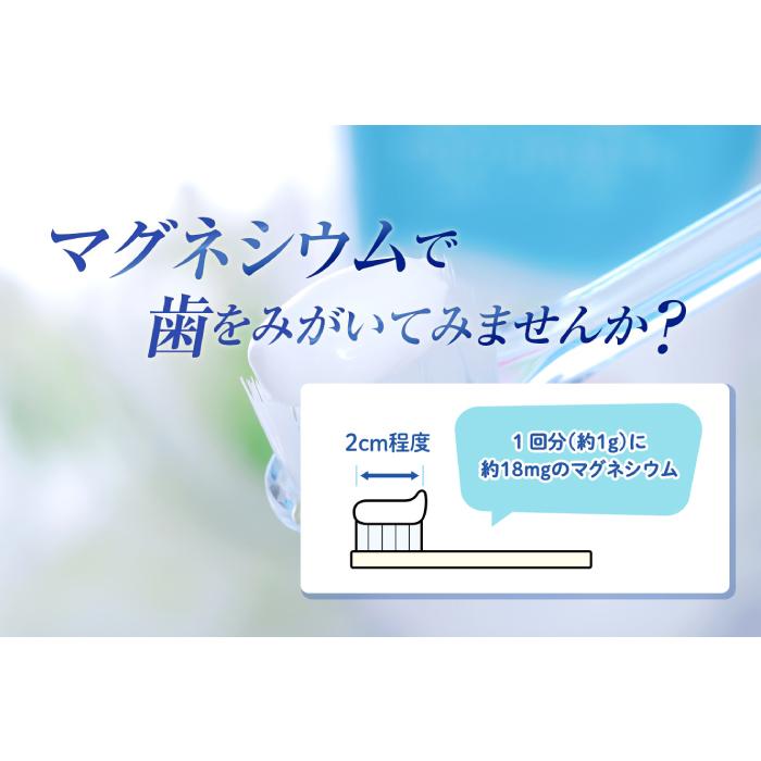 ニューサイエンス マグネシウム歯磨きペースト 3個セット フッ素不使用｜kation｜02