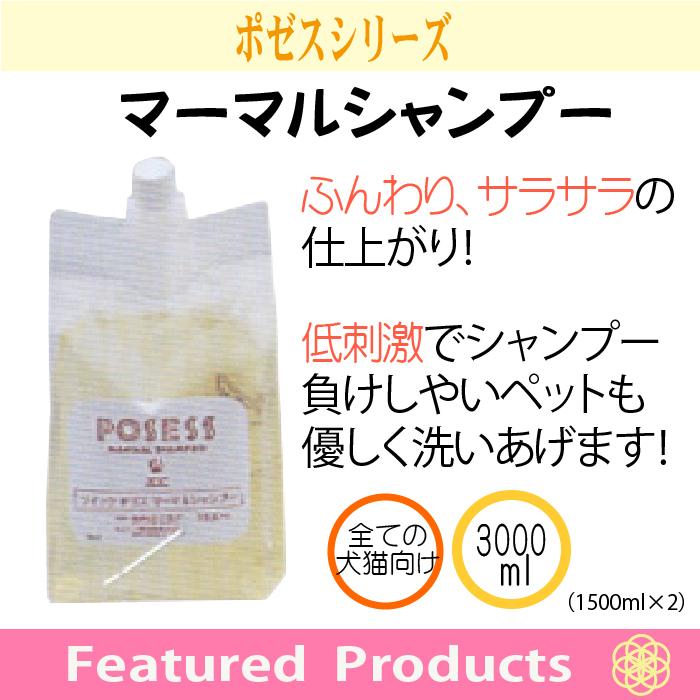 ZOIC（ゾイック） ポゼス マーマルシャンプー 3000ml(1500×2 