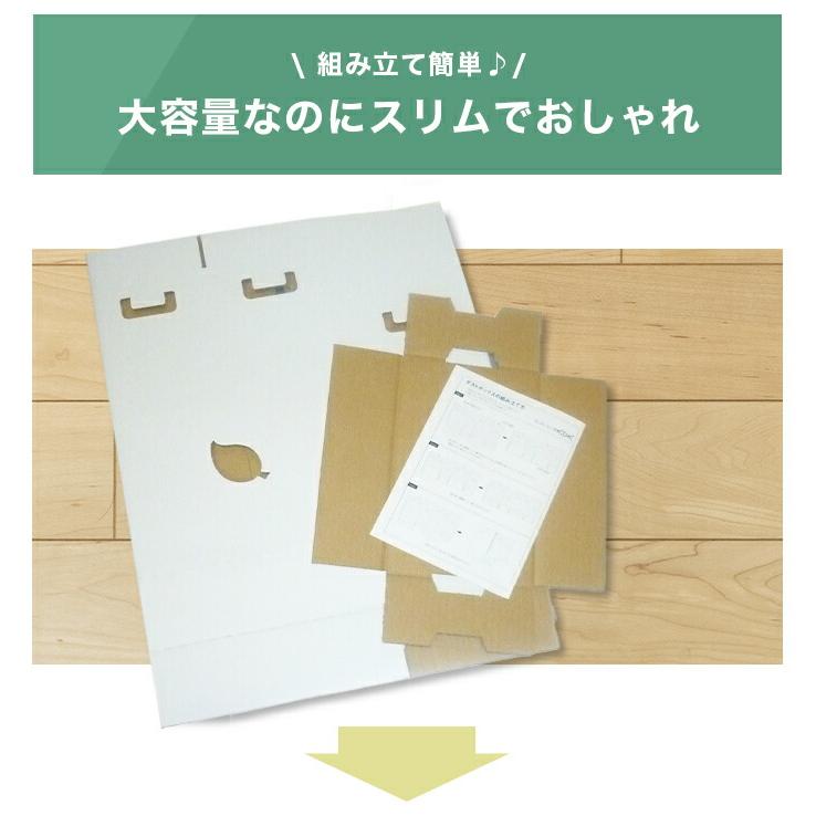 ゴミ袋が沈まない 分別ゴミ箱 2WAYダストボックス 4個