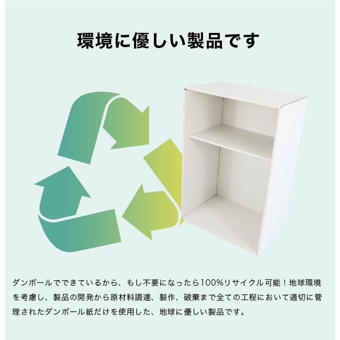 コロコロキャビネット オープンタイプ 2段 1個 カラーボックス 完成