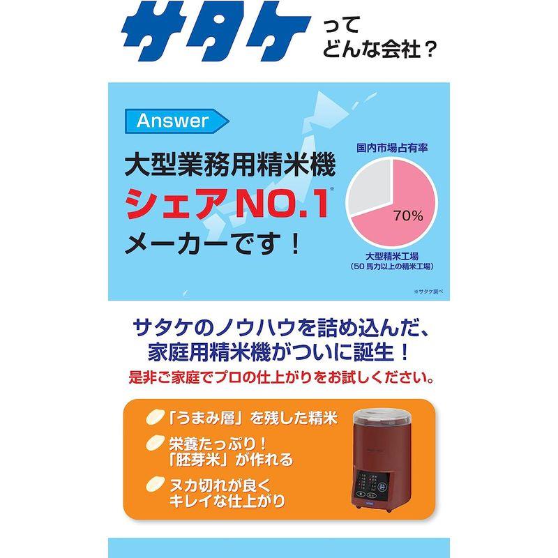 【〜6/6まで出品】 サタケ 家庭用精米機 マジックミル 5合 RSKM5D 【E8102636063】(28779円)