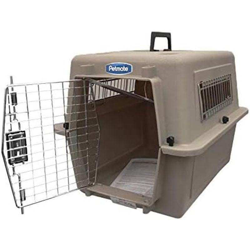 ペットメイト ウルトラ バリケンネル 10-20lbs (4.5-9kg) スタンダード 100S トラッド トープ 犬猫用 バリケンネル スタンダード ウルトラ 20lbs 9kg 100S トラッド トープ 犬猫用