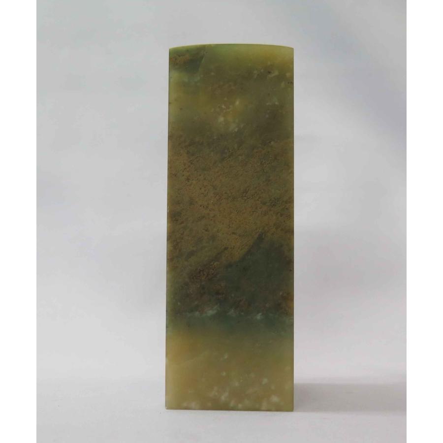 GL-04平頭広東緑印章3.8x3.8xH11.2cm : 華東貿易 中国製書道