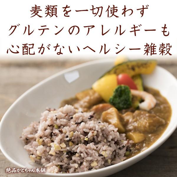 雑穀 雑穀米 国産 グルテンフリー雑穀 900g(450g×2袋)(翌日発送)  送料無料 麦抜き雑穀 アレルギーフリー 麦無し 18穀米 雑穀米本舗｜katochanhonpo｜03