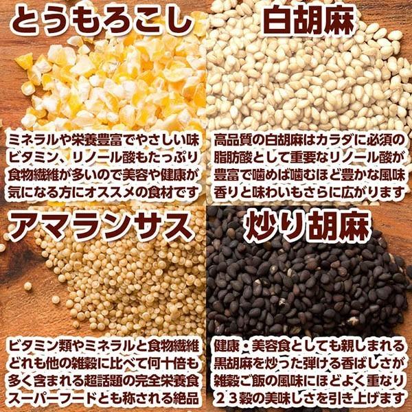 雑穀 雑穀米 国産 栄養満点23穀米 900g(450g×2袋)(翌日発送) 送料無料 国内産 もち麦 黒米 ダイエット食品 置き換えダイエット 雑穀米本舗｜katochanhonpo｜10