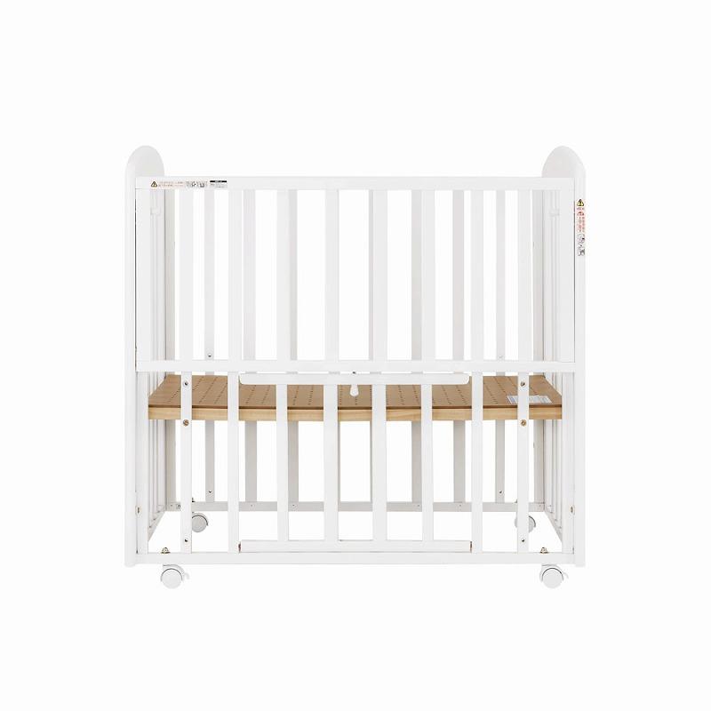 カトージ（KATOJI） ベビーベッド ハイタイプ プチホワイト ミニサイズ