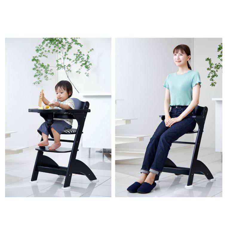 カトージ（KATOJI） ベビーチェア 木製 ハイチェア ファニカ 選べる2色