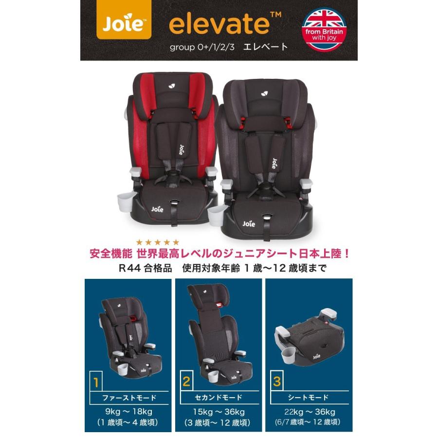 チャイルドシート Joie ジョイー ジュニアシート Elevate エレベート 