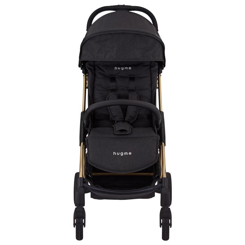 KATOJI hugme 折りたたみ式ベビーカー ブラック　ベビーシート付き KATOJI hugme 折りたたみ式ベビーカー ブラック ベビーシート付き