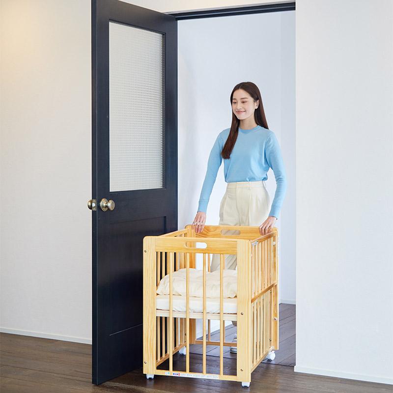 ベビーベッド セット商品 ミニミニベッド2 選べる2色 ＋ミニミニ布団  