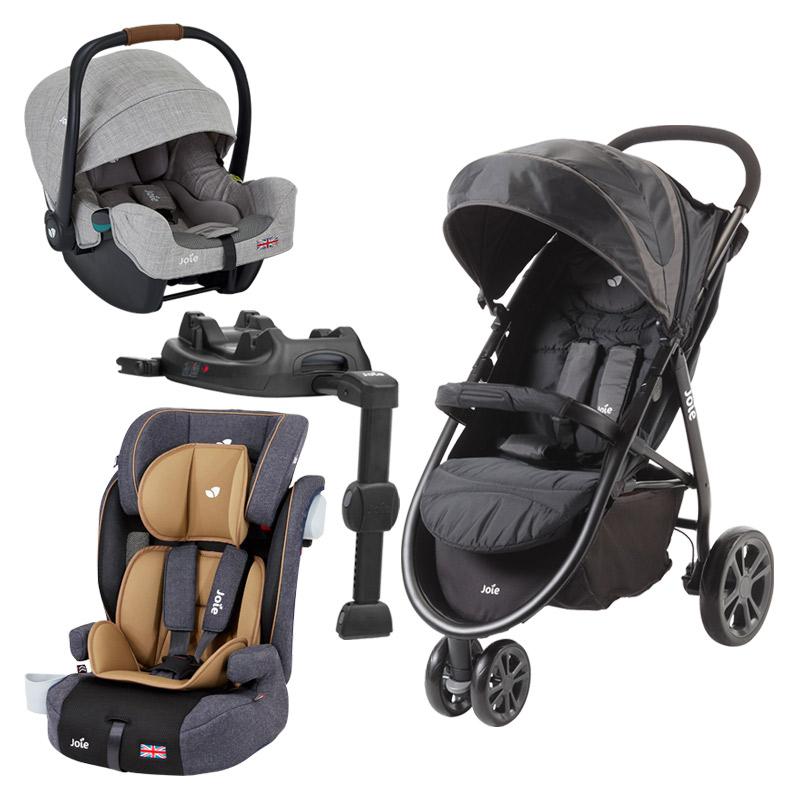 キッコ ベビーカーとチャイルドシートのセット 新生児から15キロまで