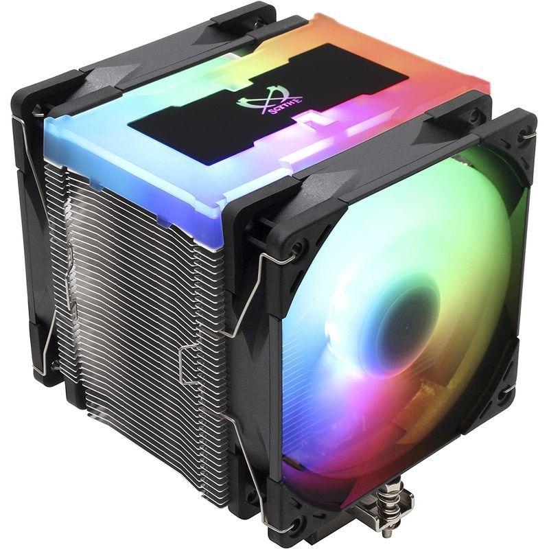 【日本未発売】 Scythe Mugen 5 アドレス可能 RGB Plus Air CPU クーラー デュアル120mm ファン コントローラ付き 【G2665192667】(13976円)