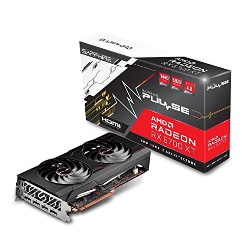 Sapphire PULSE Radeon RX 6700 XT OC グラフィックスボード 11306-05-20G VD7848(32999円)