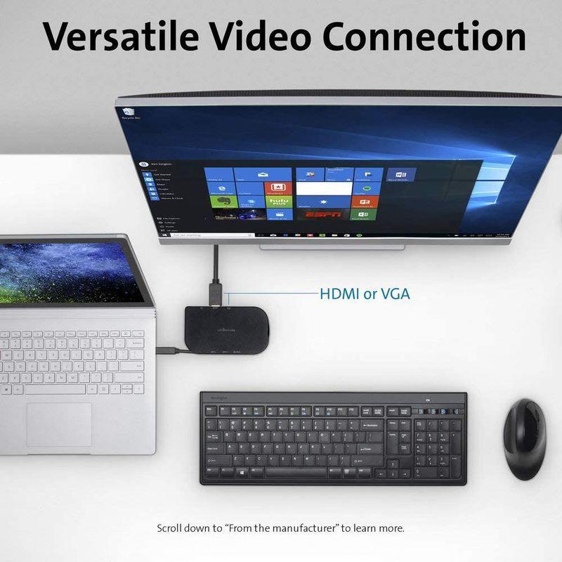 SD1610P USB-C モバイルドック（パススルー充電）Designed For Microsoft Surface認証 K38365W USB モバイルドック パススルー充電 Designed For Microsoft Surface認証 K38365W