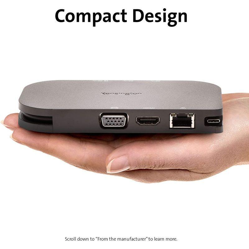 SD1610P USB-C モバイルドック（パススルー充電）Designed For Microsoft Surface認証 K38365W USB モバイルドック パススルー充電 Designed For Microsoft Surface認証 K38365W