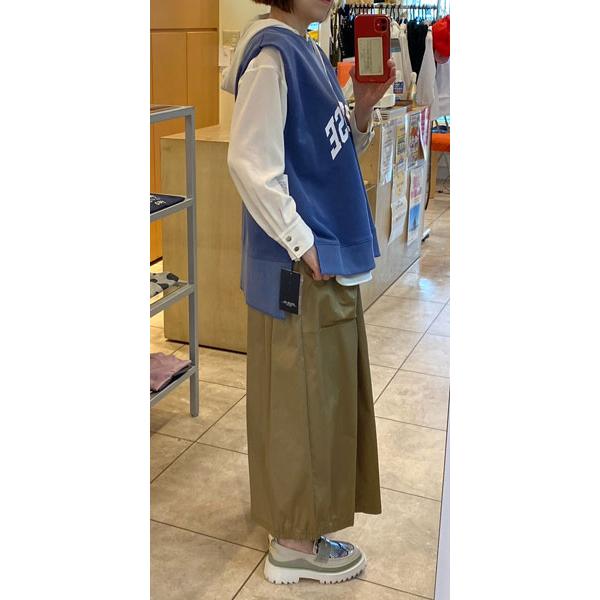 セット切り替えガウチョパンツ 新作 ガウチョパンツ 切り替え 合わせやすい ハイウエスト
