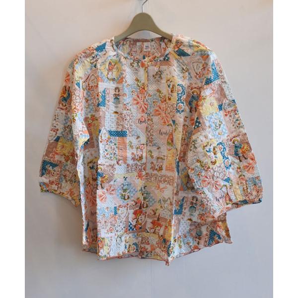 チュニック 20％OFF SALE TUNIC 鴨居羊子 長袖全開パジャマ 80ローン